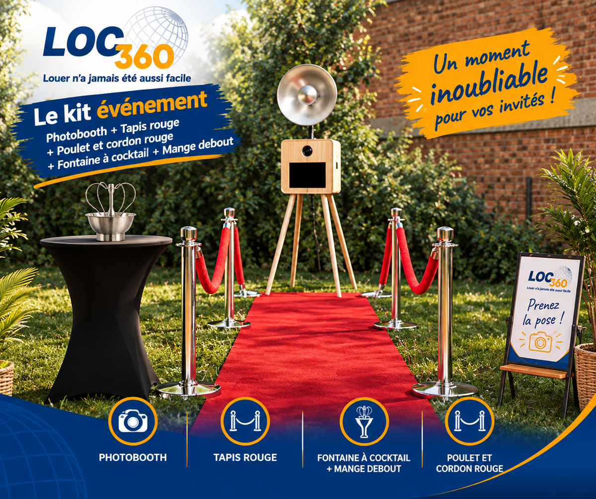 Le Pack Cocktail & Photobooth – L’animation qui fait la différence 🎉