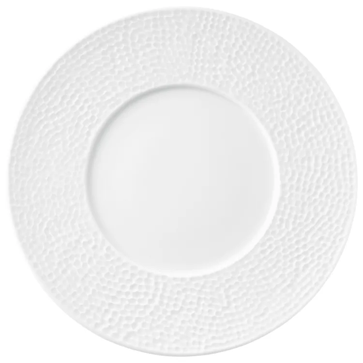 🍽️ Assiette plate martelée, 26.7 cm ✨