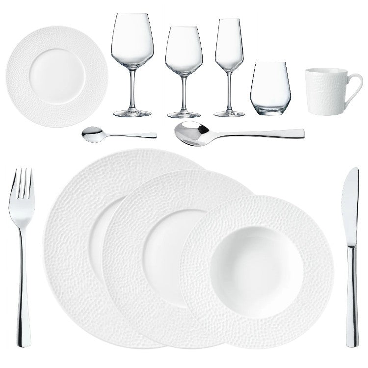 🍽️ Collection Excellence – Location de vaisselle haut de gamme en Mayenne (53)
