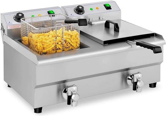 🍟 Friteuse double, 2 x 13 litres 🍟 LOC 360