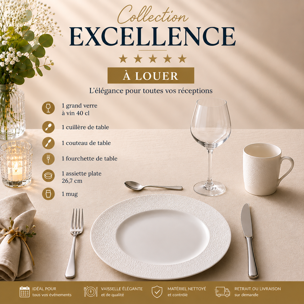 ✨ Collection Excellence – Élégance