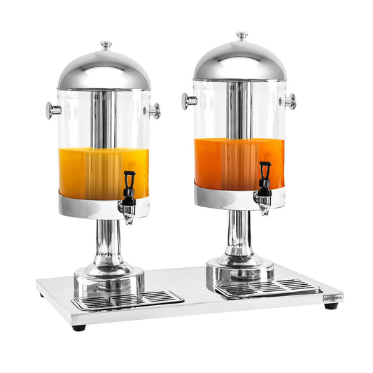 🧃✨ Location Distributeur de jus double 2 x 7,5 L – Inox ✨🧃