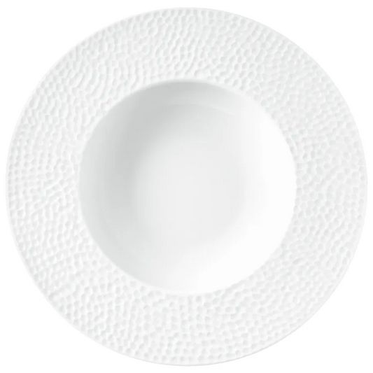 🍽️ Assiette creuse martelée, 23 cm / 26 cl✨