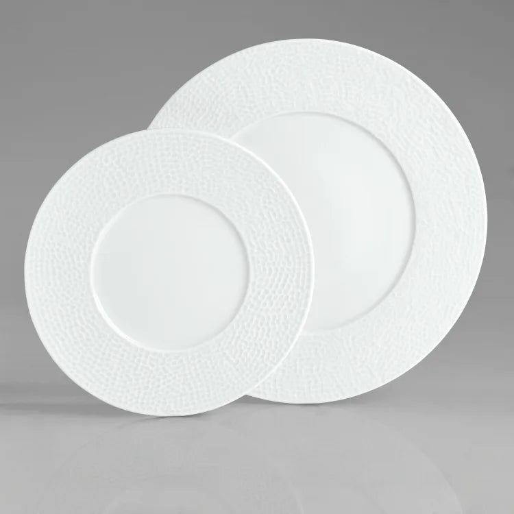 🍽️ Assiette plate martelée, 26.7 cm ✨