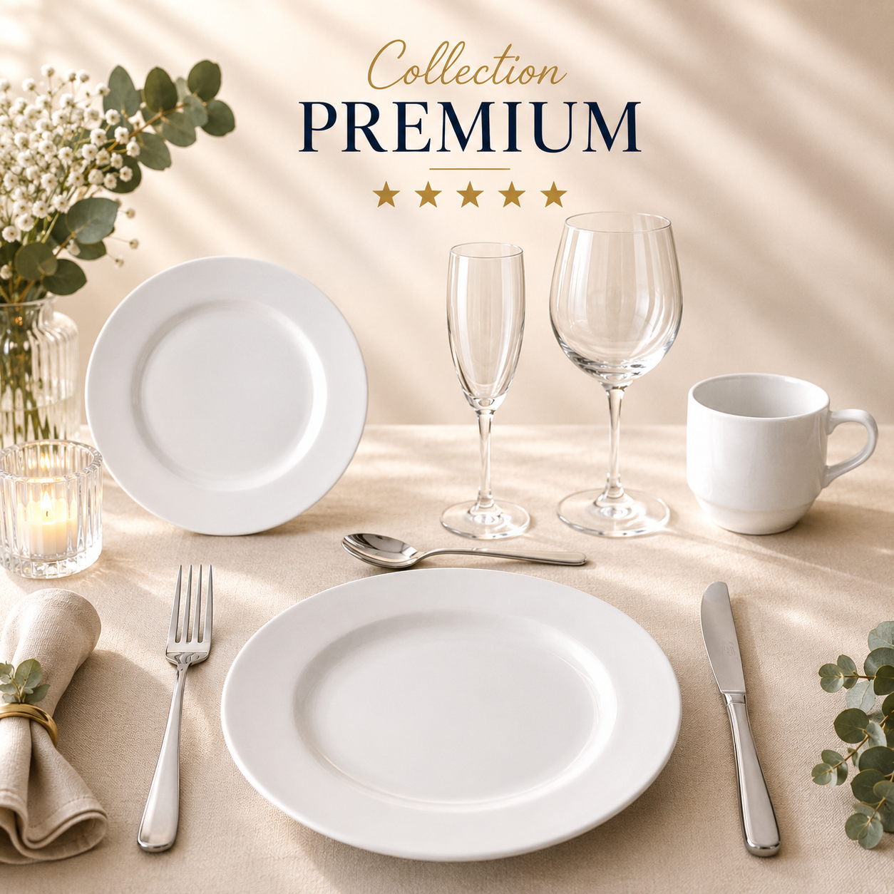 🎉 Ensemble Vaisselle PREMIUM 🍽️
